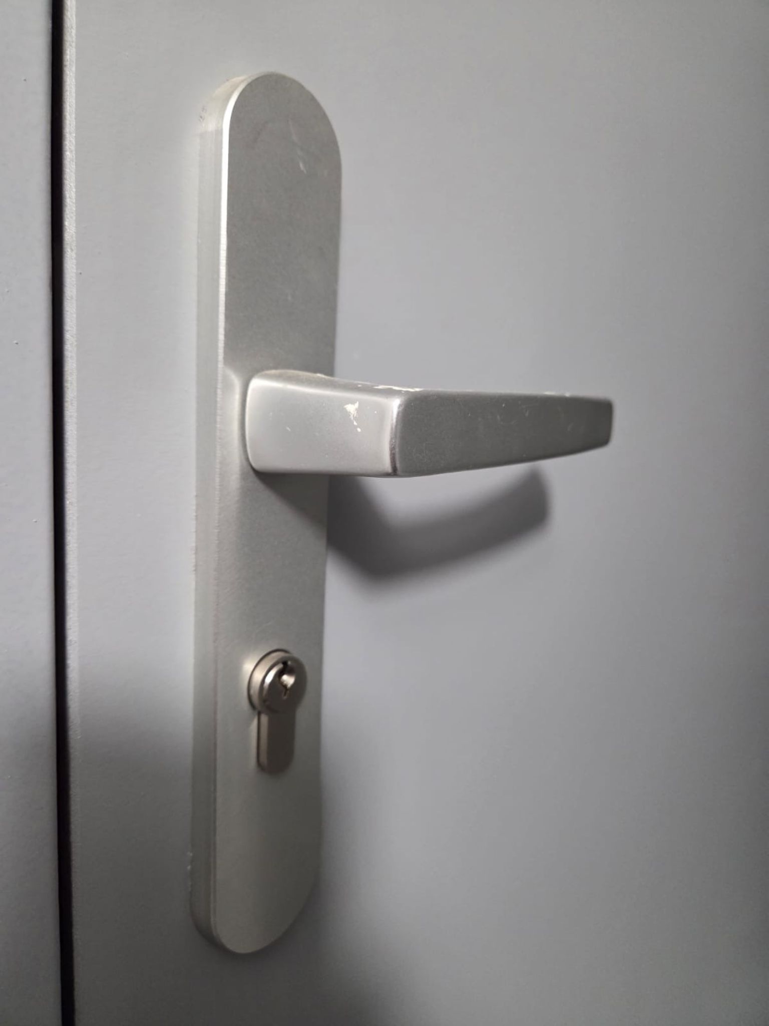 Avant ouverture porte cave Neuilly-sur-Marne - Porte fermée